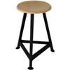 Strip steel stool 3 legs H500mm